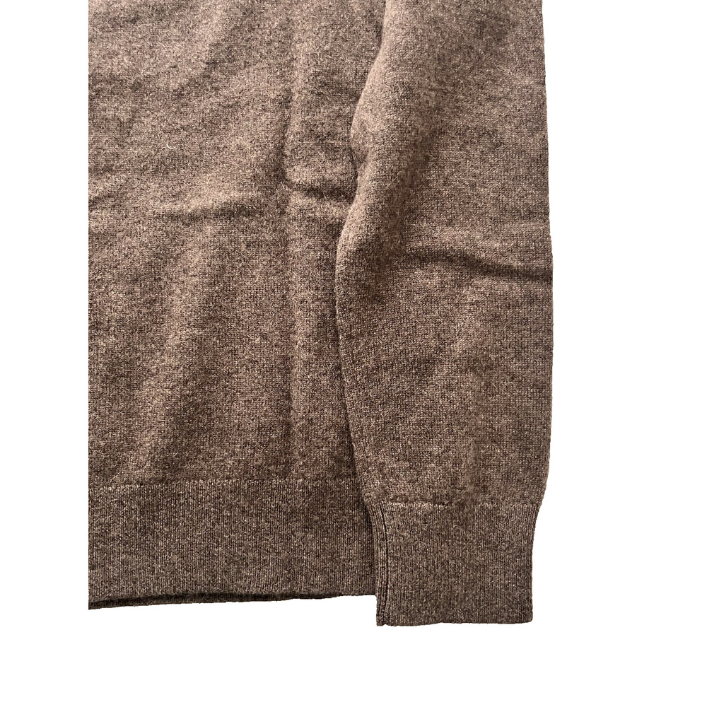 Quince Mongolian Cashmere Full Zip Hoodie Womens S Brown Sweater Capsule Luxury - Picture 7 of 9